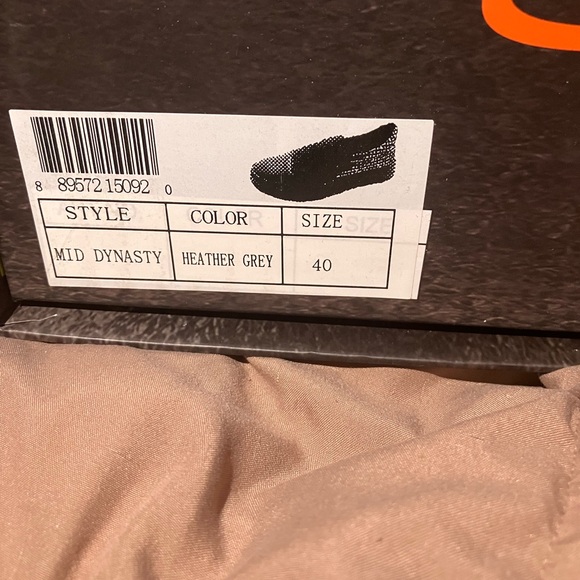 bernie mev. Gray and White Women's Slip-On Sneakers - Picture 4 of 4